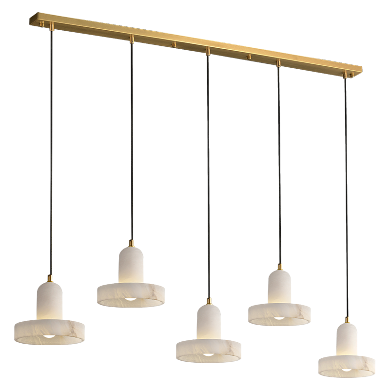 Good quality modern creative minimalist restaurant bar home  marble chandelier lights